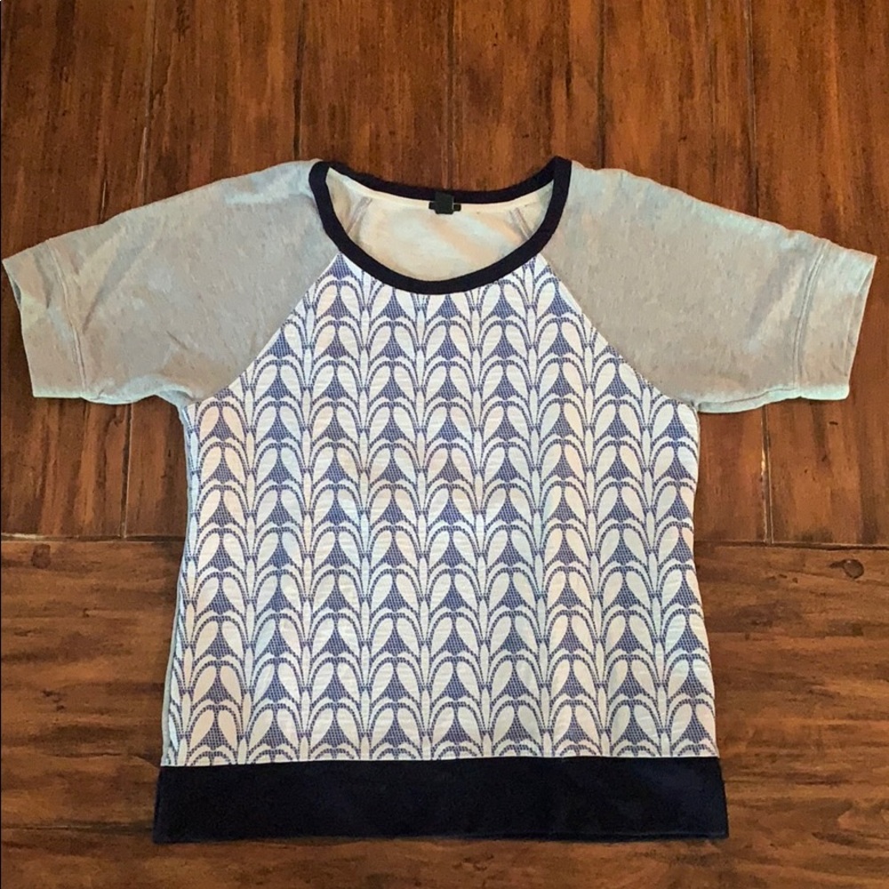 J. Crew short sleeve t /sweatshirt